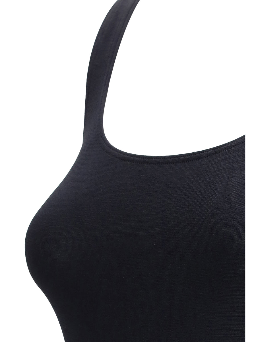 Bodysuit Jamaika Black Cotton Tops