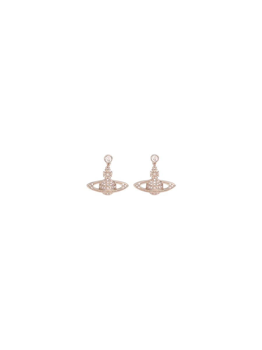 Balbina Earrings Platinum / Cream Pearl Brass