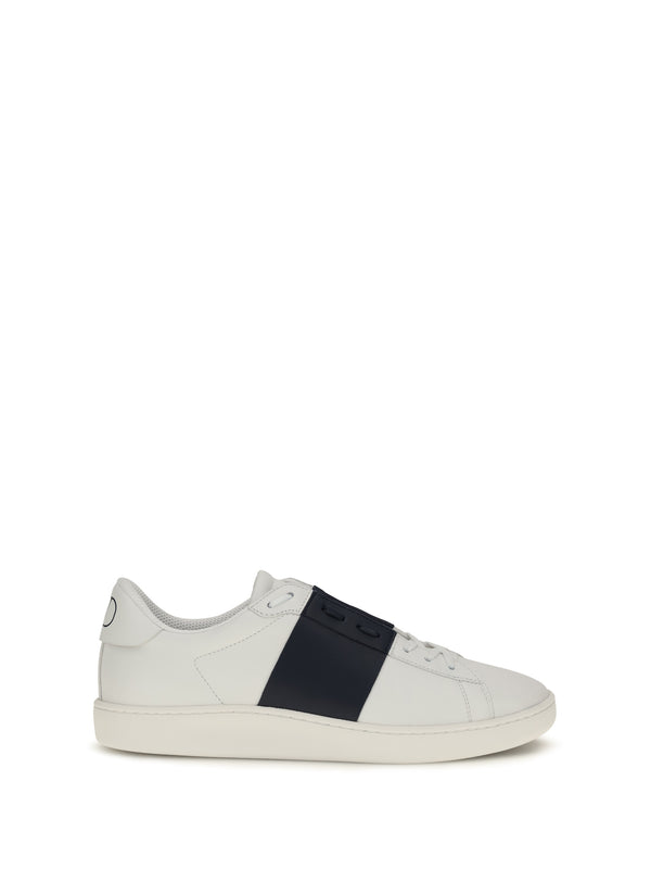 Valentino Garavani UPPER: 100% CALF LEATHER BOS TAURUS; SOLE: 100% RUBBER sneaker in white