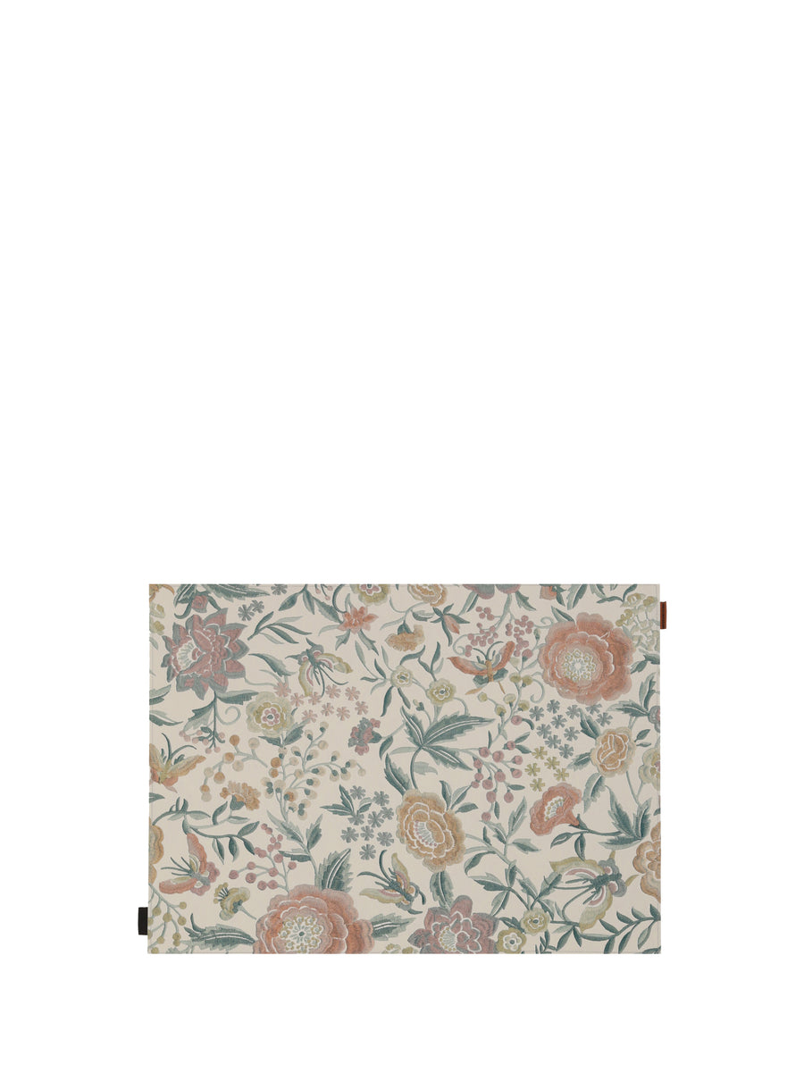 Breakfast Placemats Green Multicolor Pvc; Polyester; Porcelain Extras