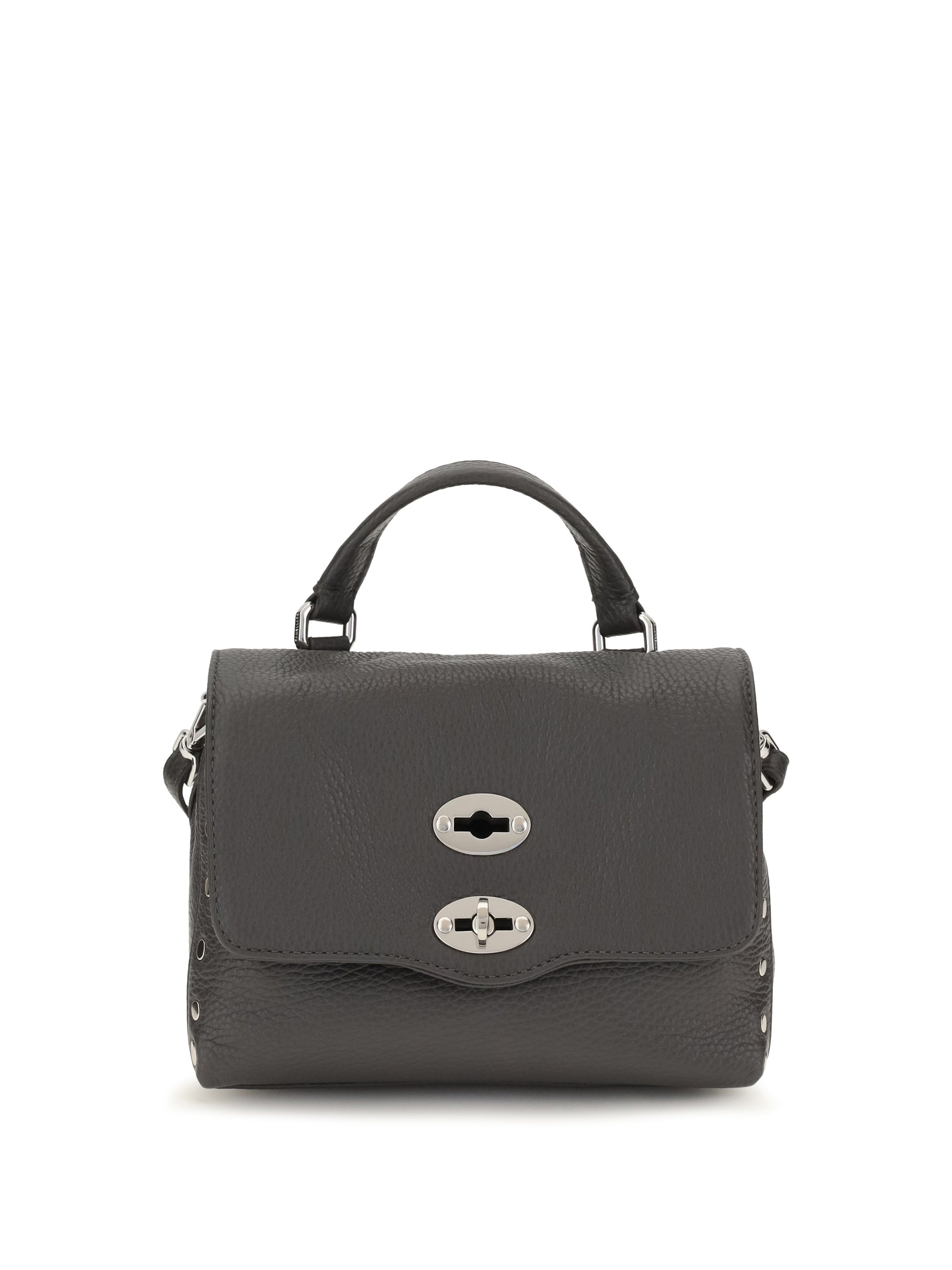 ＺＡＮＥＬＬＡＴＯ ポスティーナ Zanellato Baby Postina Top Handle Bag — Gray
