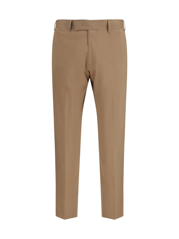 Germano 100% Cotton trousers in beige