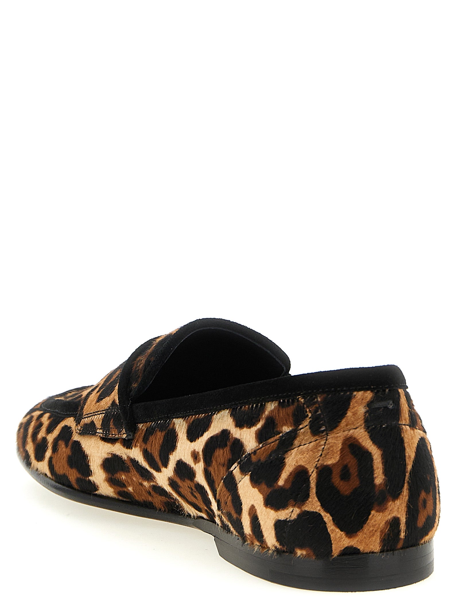 Ariosto slipper Brown Calfskin Leather (bos Taurus) Loafers