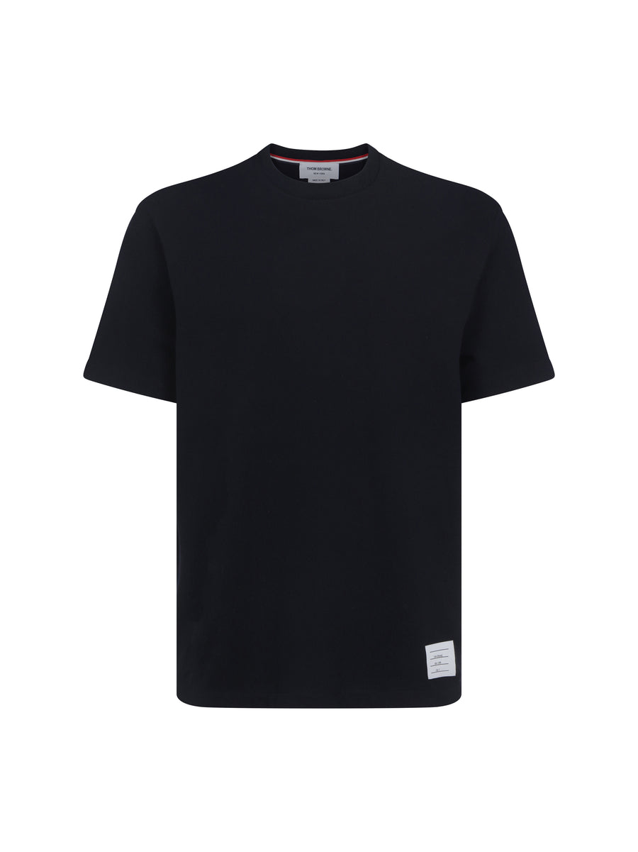 Thom Browne 100% Cotton t-shirt in navy