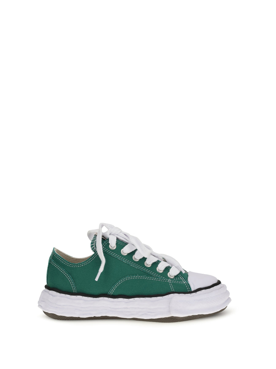 Maison Mihara Yasuhiro Upper: 100% Cotton; Sole: 100% Rubber sneakers in green