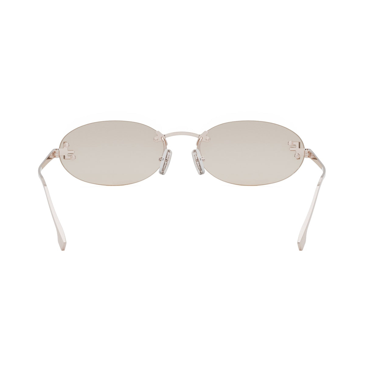 FE4075US 28Y Oro Rosa Fendi First Crystal Metal Occhiali Da Sole