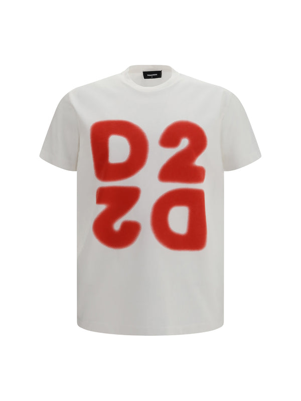 Dsquared2 100% Cotton t-shirt in white