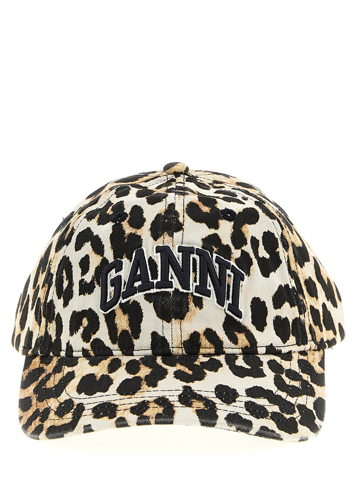 Embroidery cap Brown Organic Cotton Hat