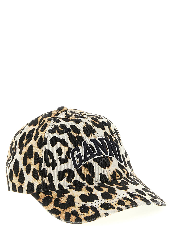 Embroidery cap Brown Organic Cotton Hat