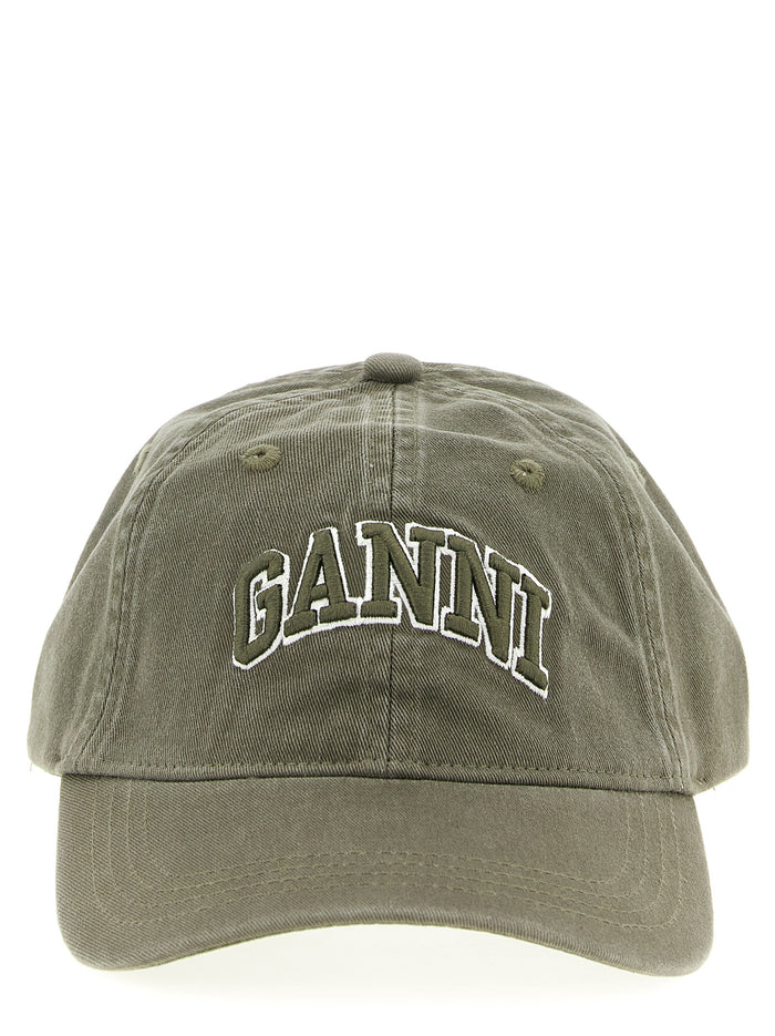 Embroidery cap Green Organic Cotton Hat