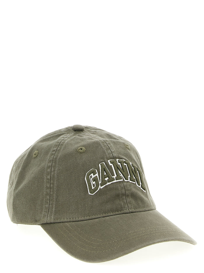 Embroidery cap Green Organic Cotton Hat
