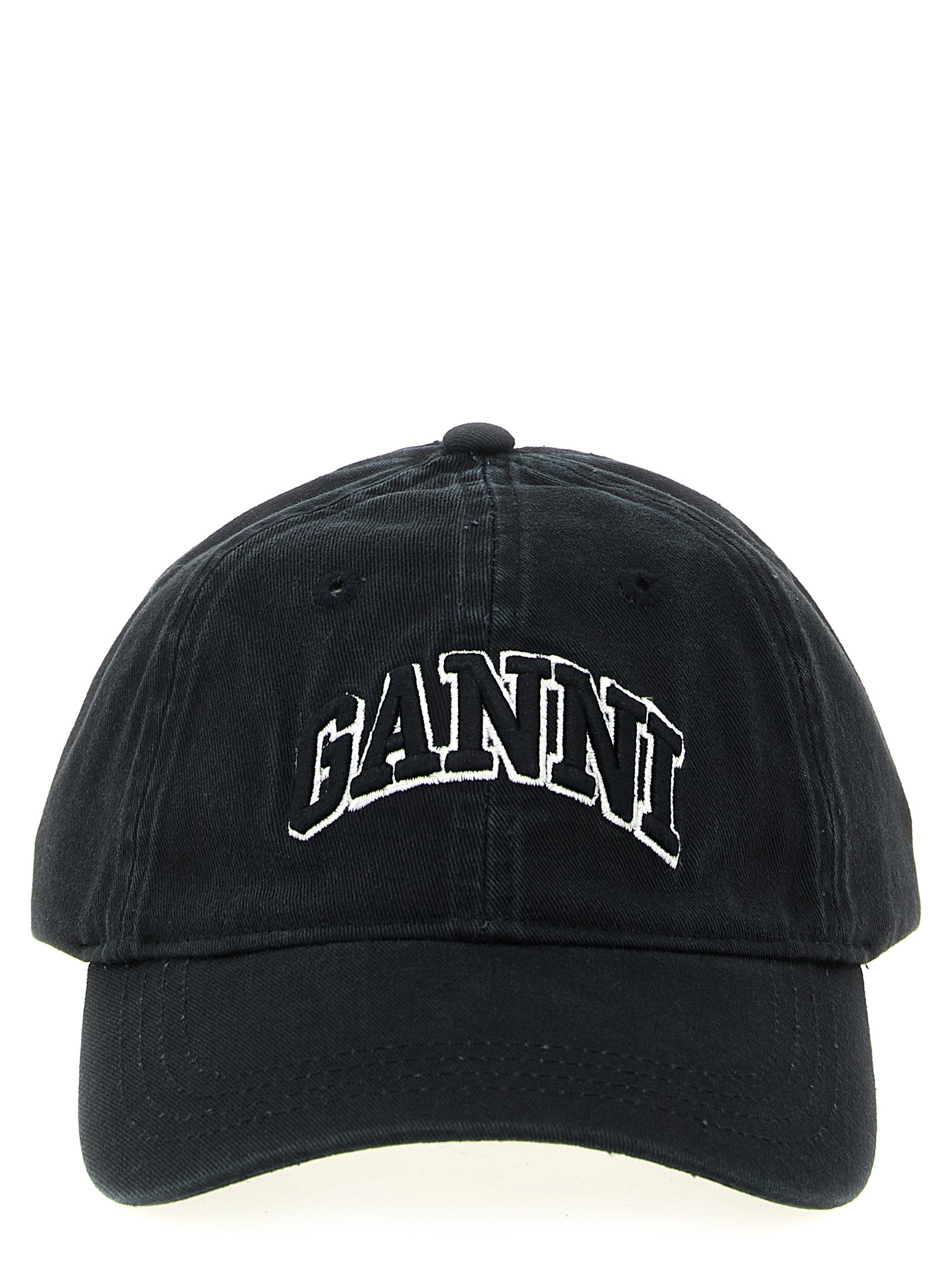 Canvas Cap Black Organic Cotton Hat