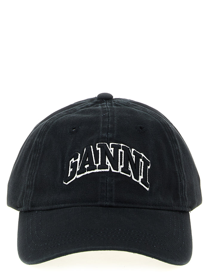 Canvas Cap Black Organic Cotton Hat
