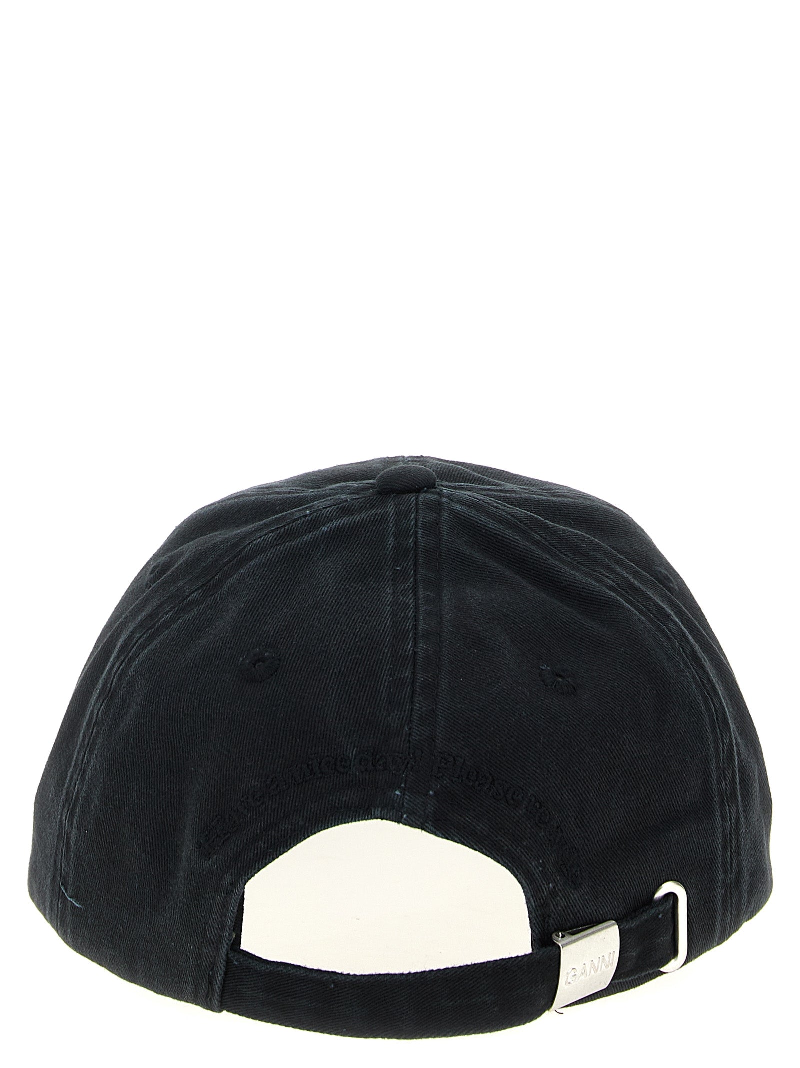 Canvas Cap Black Organic Cotton Hat