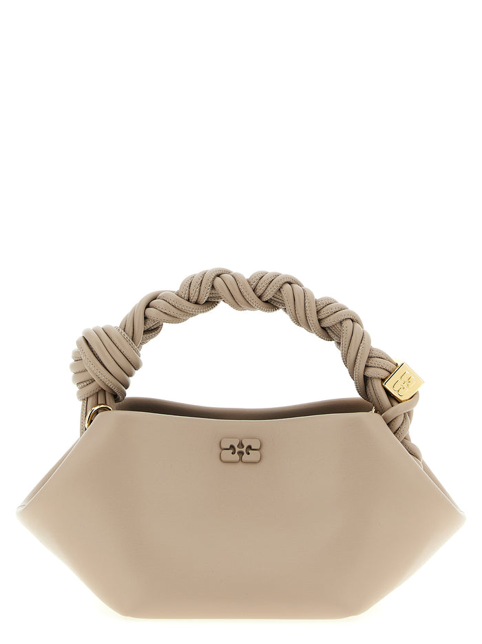 Bou Bag Mini Handbag Gray Lh Pu Pl Hand