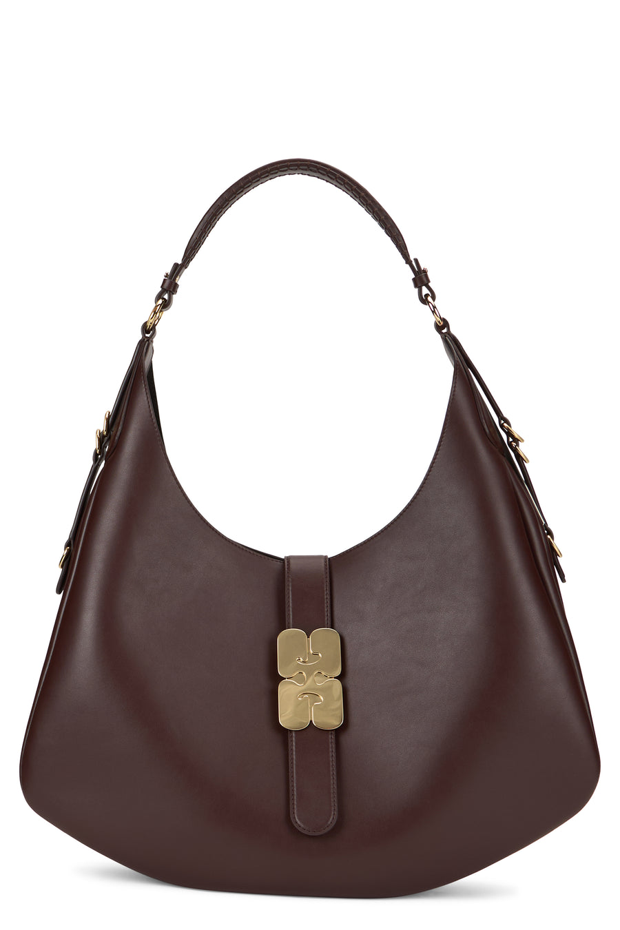 Shoulder Bag Calfskin Chicory Coffee Tote