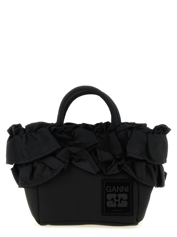 Ganni Shoulder Bag — Black