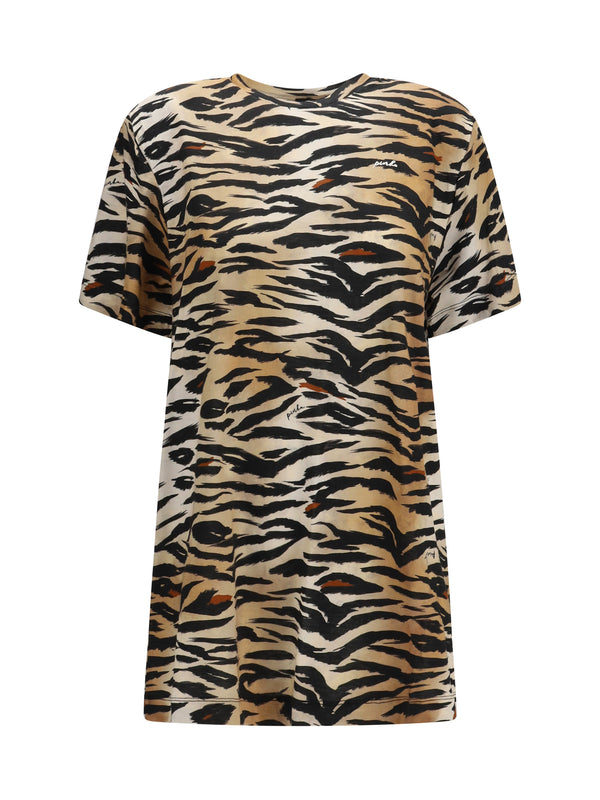 Pinko 100% Cotton t-shirt in multicolor