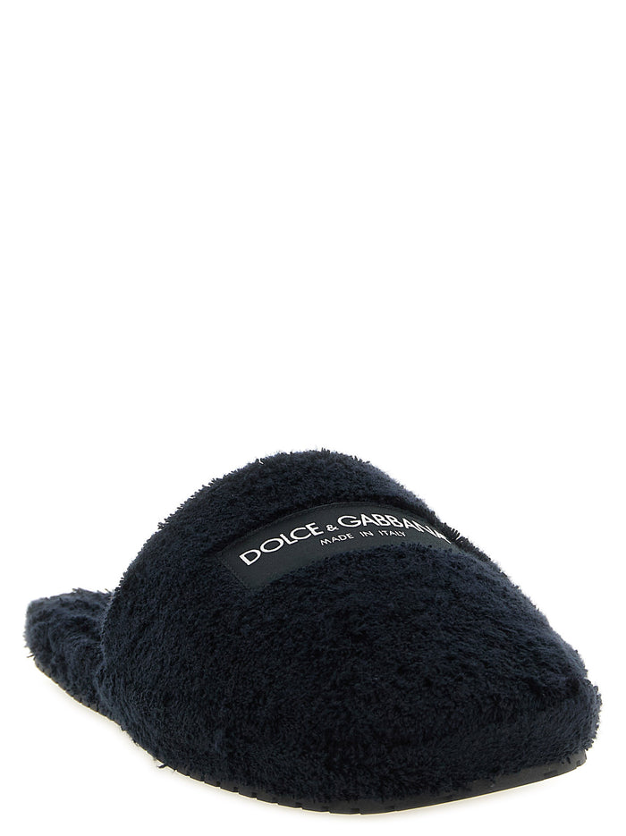 DG Hotel slippers Black Cotton Bedroom Linen And Nightwear