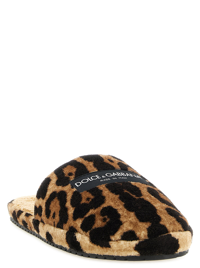 DG Hotel slippers Brown Cotton Bedroom Linen And Nightwear