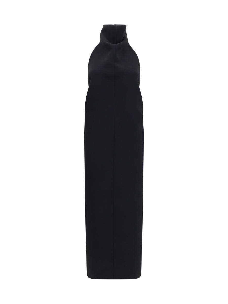 Khaite 100% Polyester dress in black