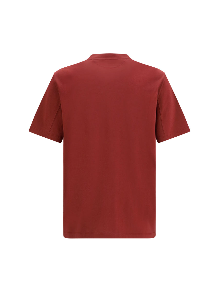Logo T-Shirt Lava-Grey Lava/grey Cotton T-shirts