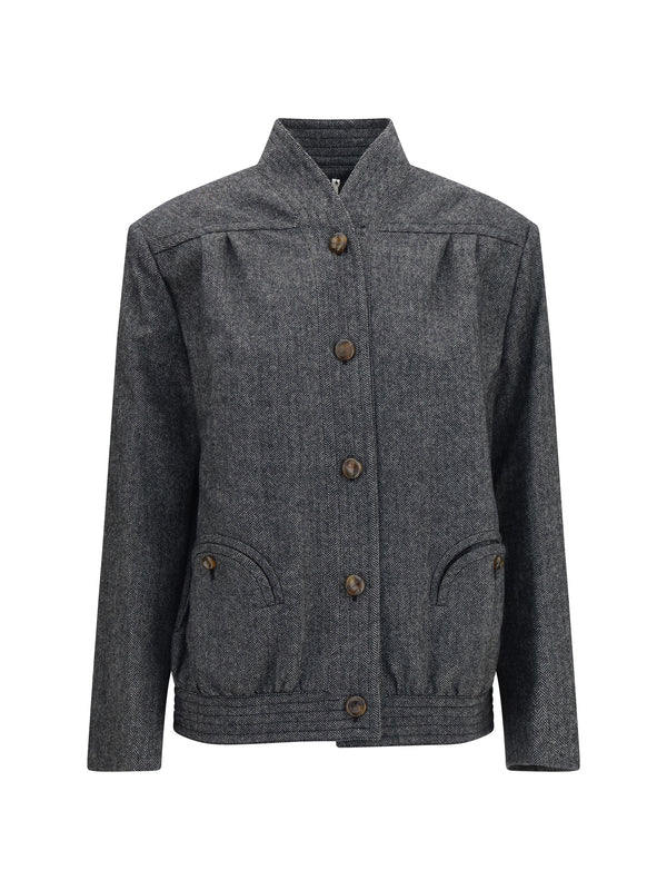 Blazè Milano 53% fleece wool jacket in gray