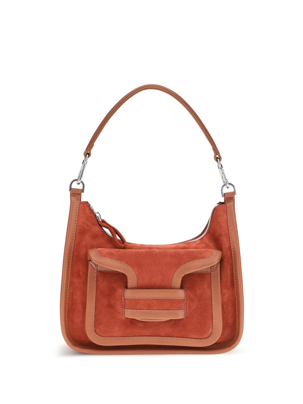 Pierre Hardy 100% calf leather (Bos Taurus) shoulder bag in orange