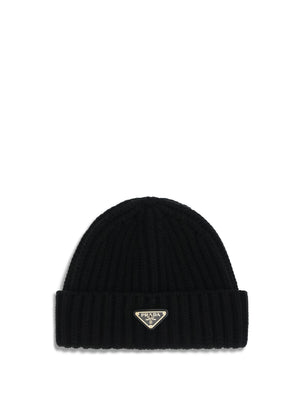 Virgin Wool Beanie Hat Nero Fleece Ovis Aries E Hairbands