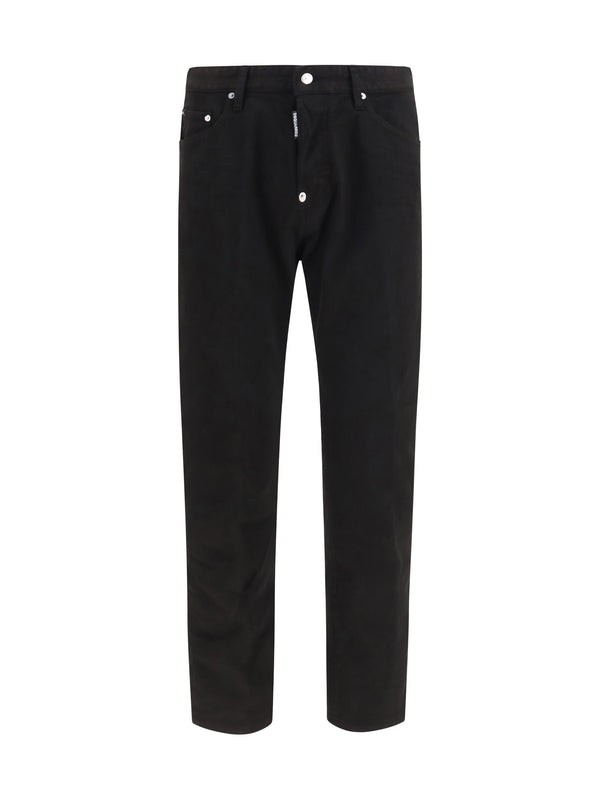 Dsquared2 98% Cotton jeans in black