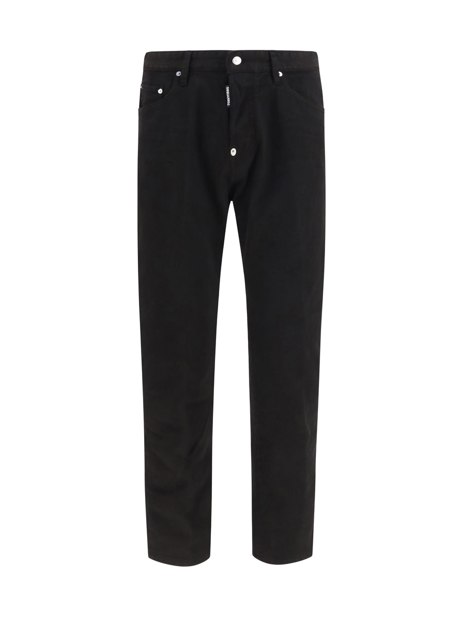 Dsquared2 98% Cotton jeans in black