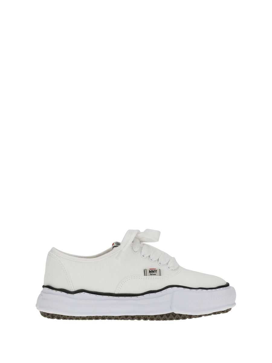Maison Mihara Yasuhiro UPPER: 100% COTTON; SOLE: 100% RUBBER sneaker in white