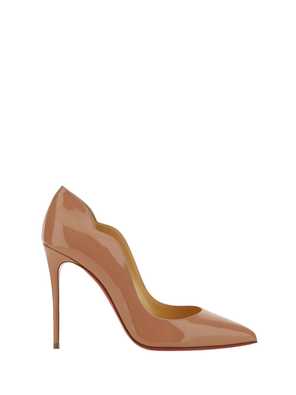 Christian Louboutin Upper: 100% calf leather; Sole: 100% calf leather pump in beige