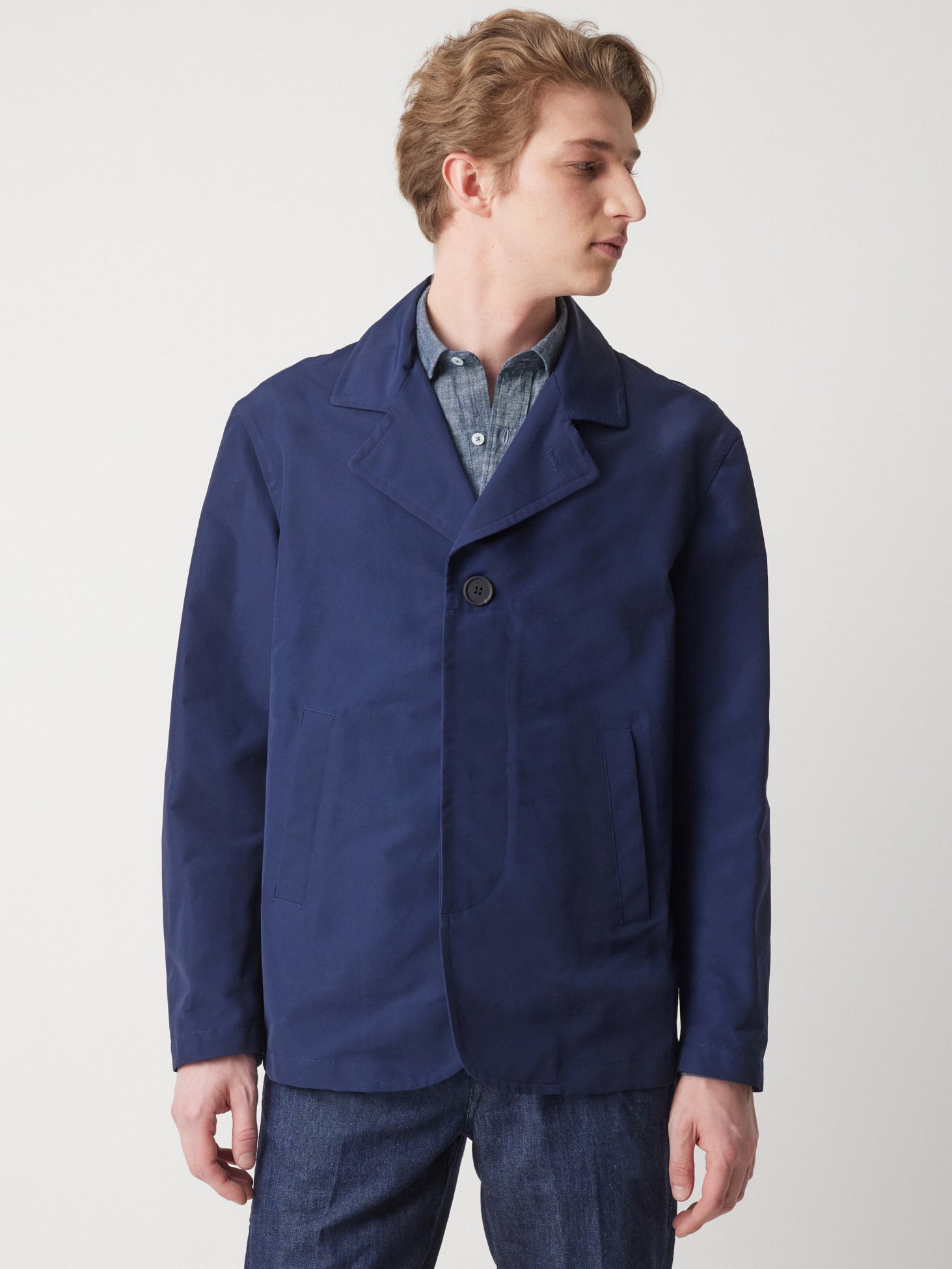 Aabano Waterproof Nylon Jacket Darkblue Coats &