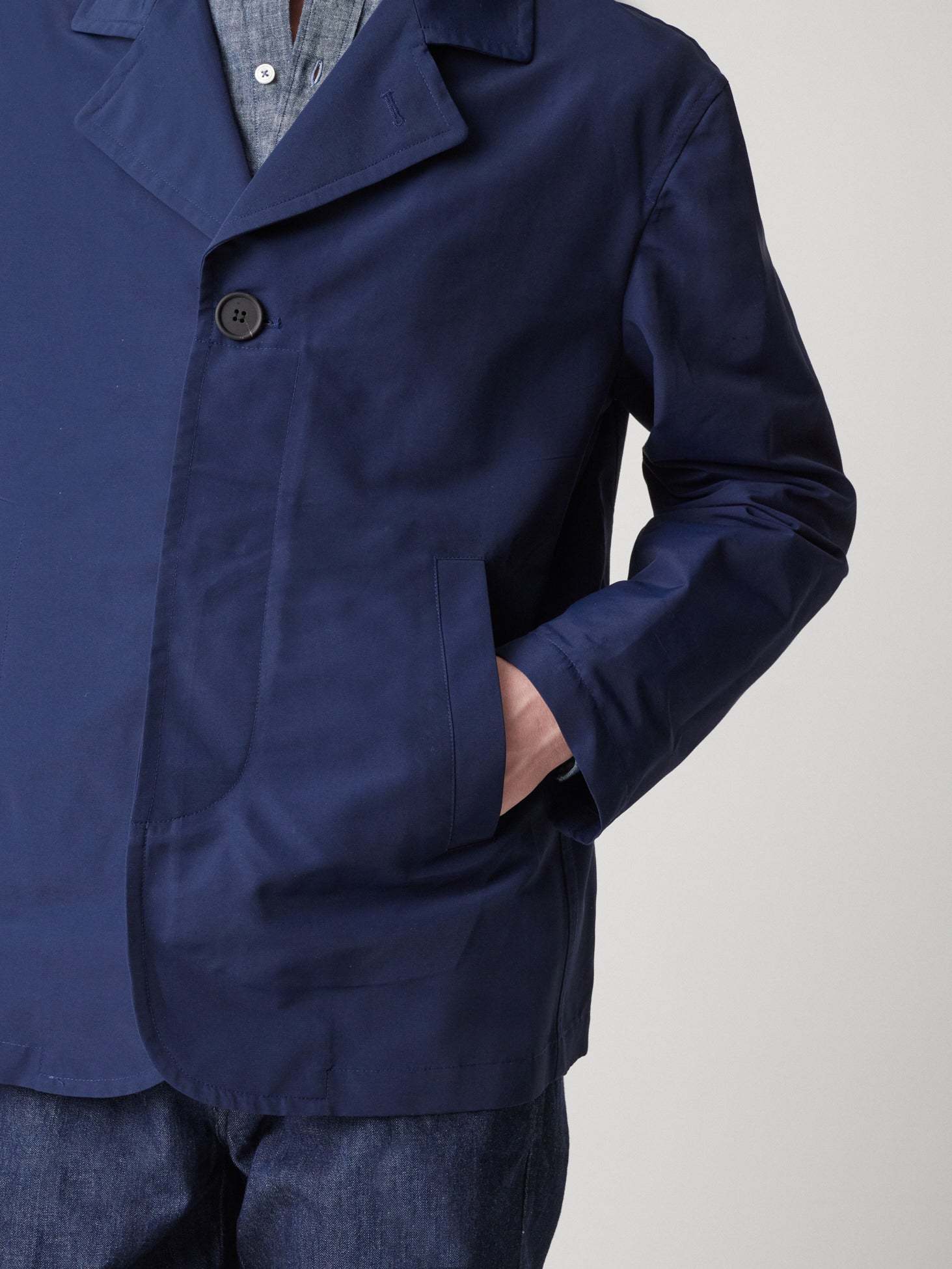 Aabano Waterproof Nylon Jacket Darkblue Coats &