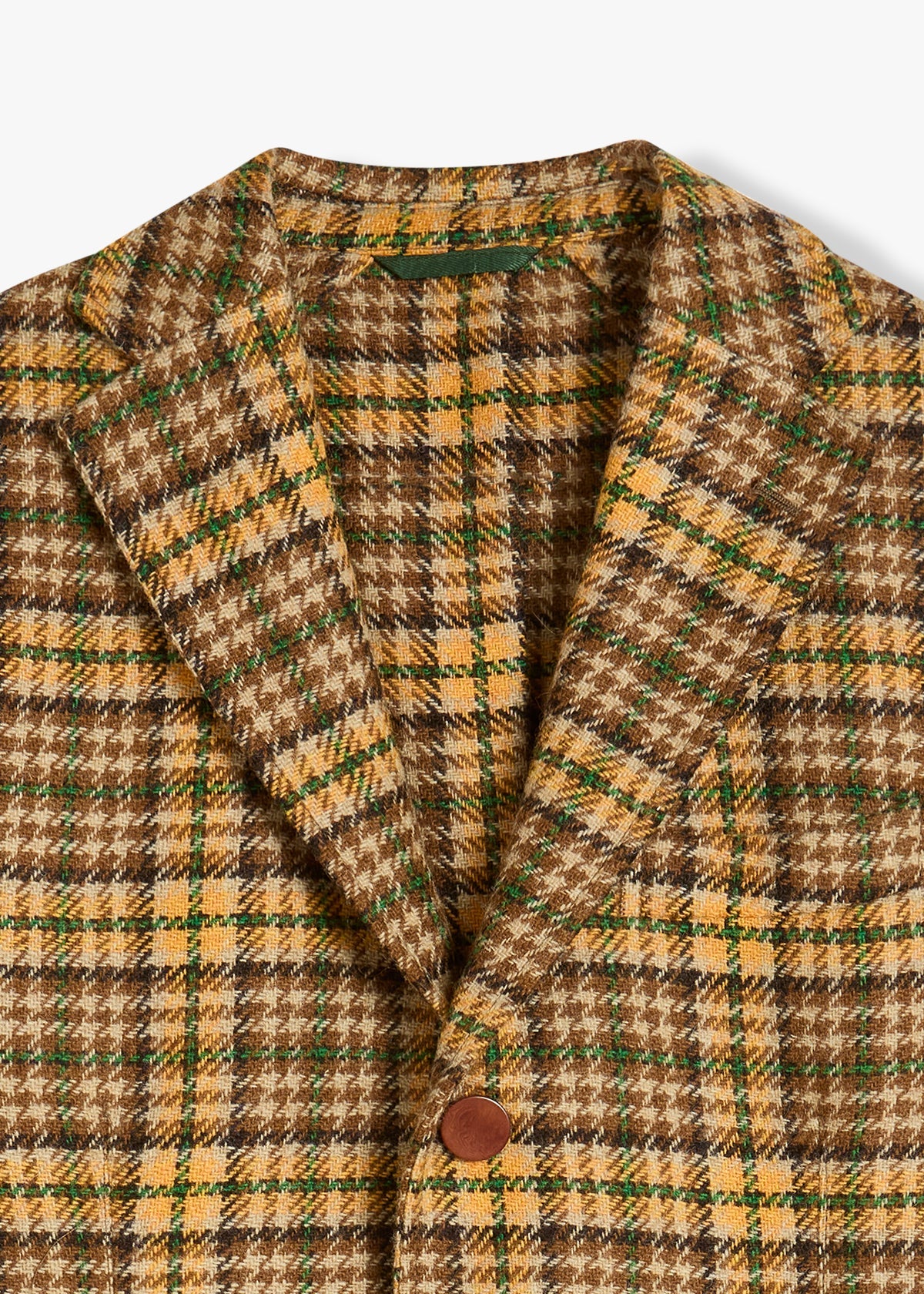 Aabenzio Single-Breasted Jacket With Flap Pockets Beige Coats &