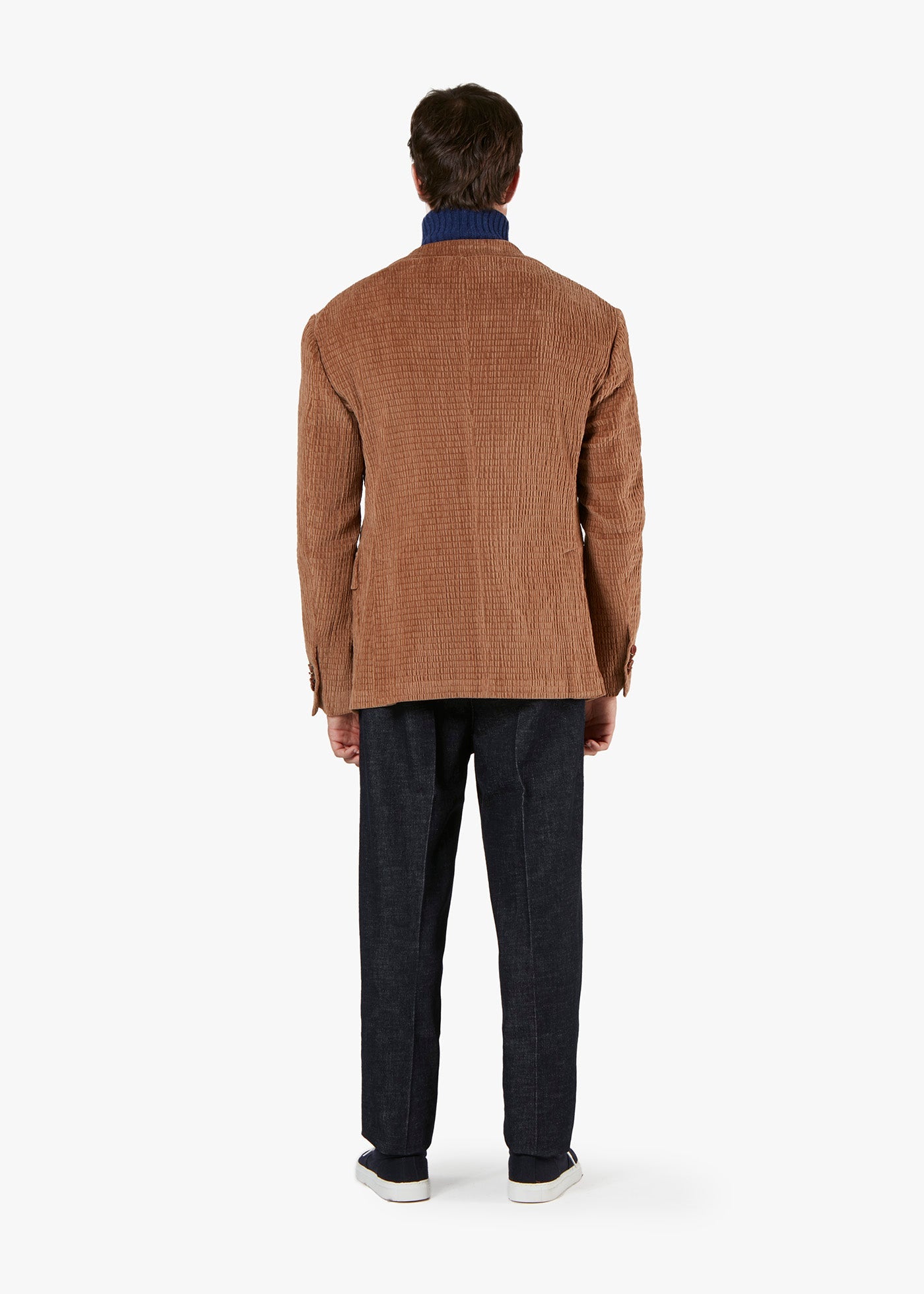 Aabenzio Single-Breasted Jacket With Patch Pockets Beige Coats &