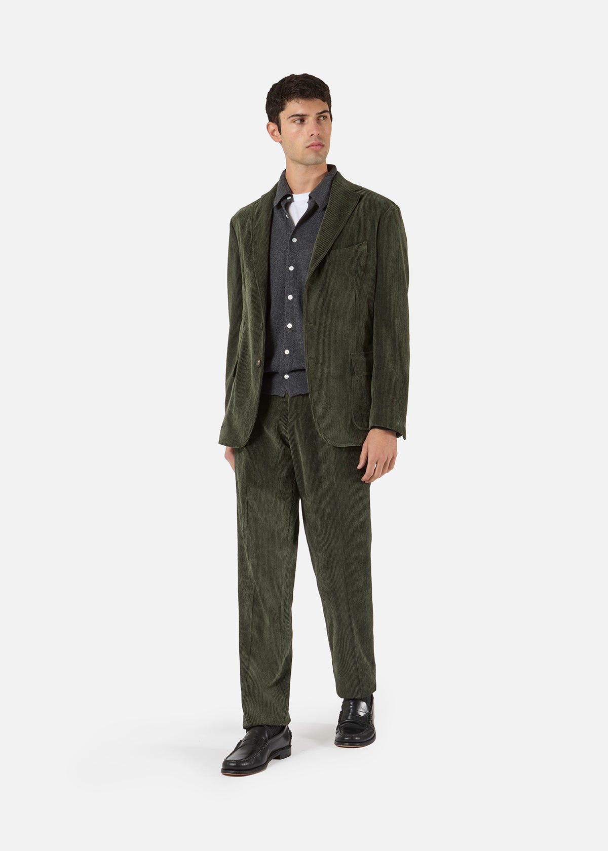 Aabiboant Corduroy Suit Green