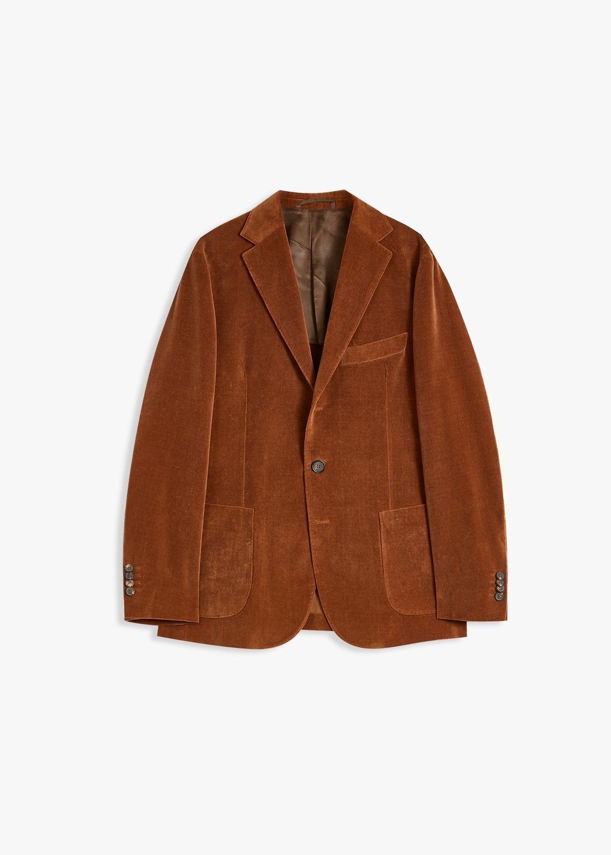Aabiboant Velvet Suit Brown