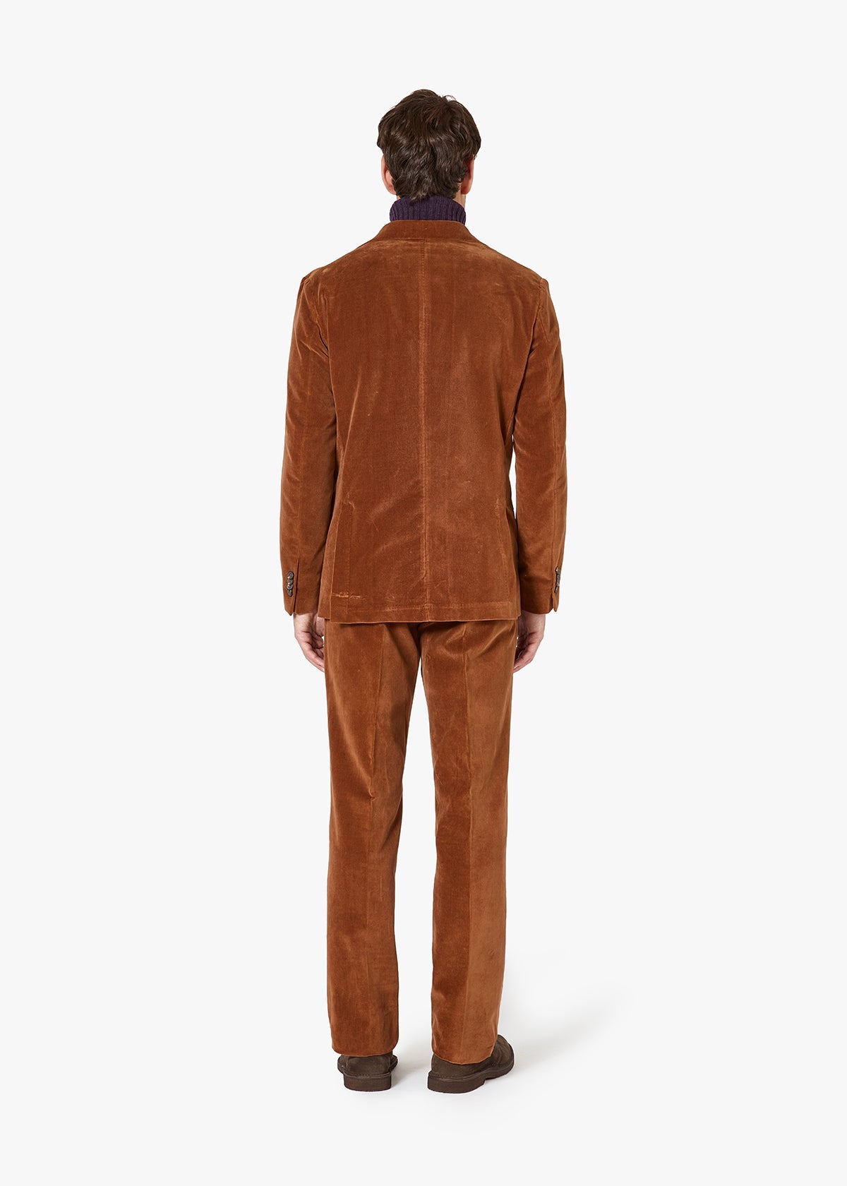 Aabiboant Velvet Suit Brown