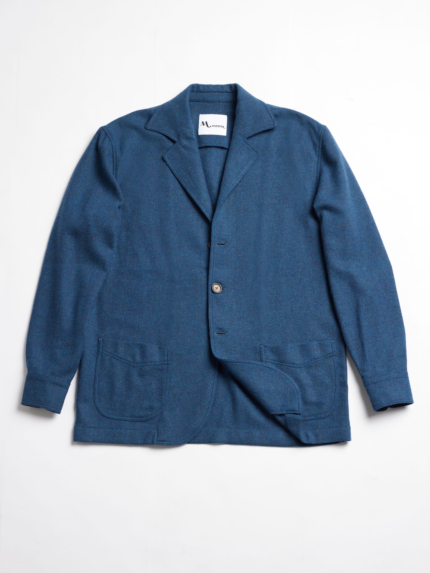 Aabigail Lightweight Wool Jacket Blue Coats &