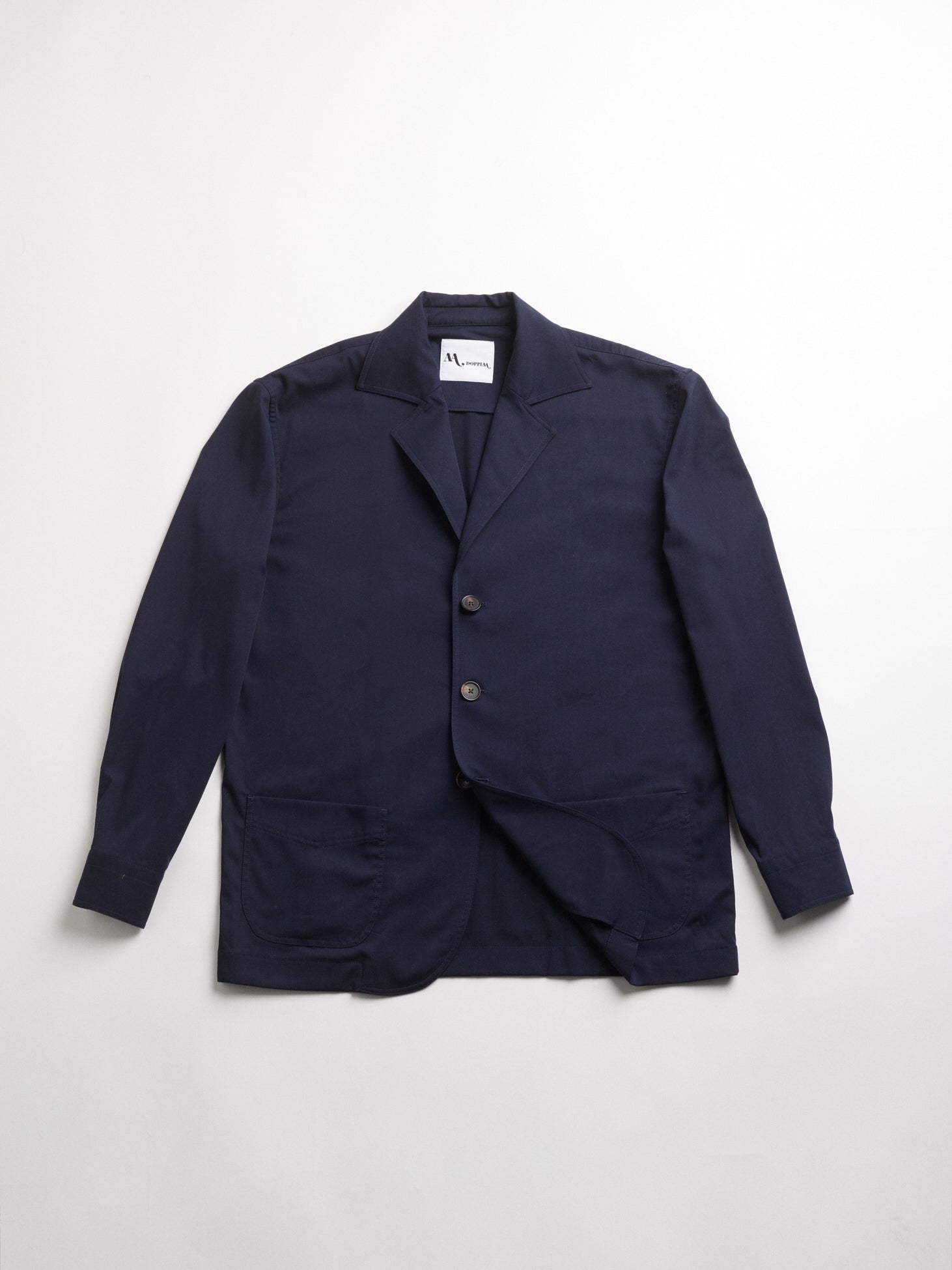 Aabigail Cotton Overshirt Blue Coats & Jackets