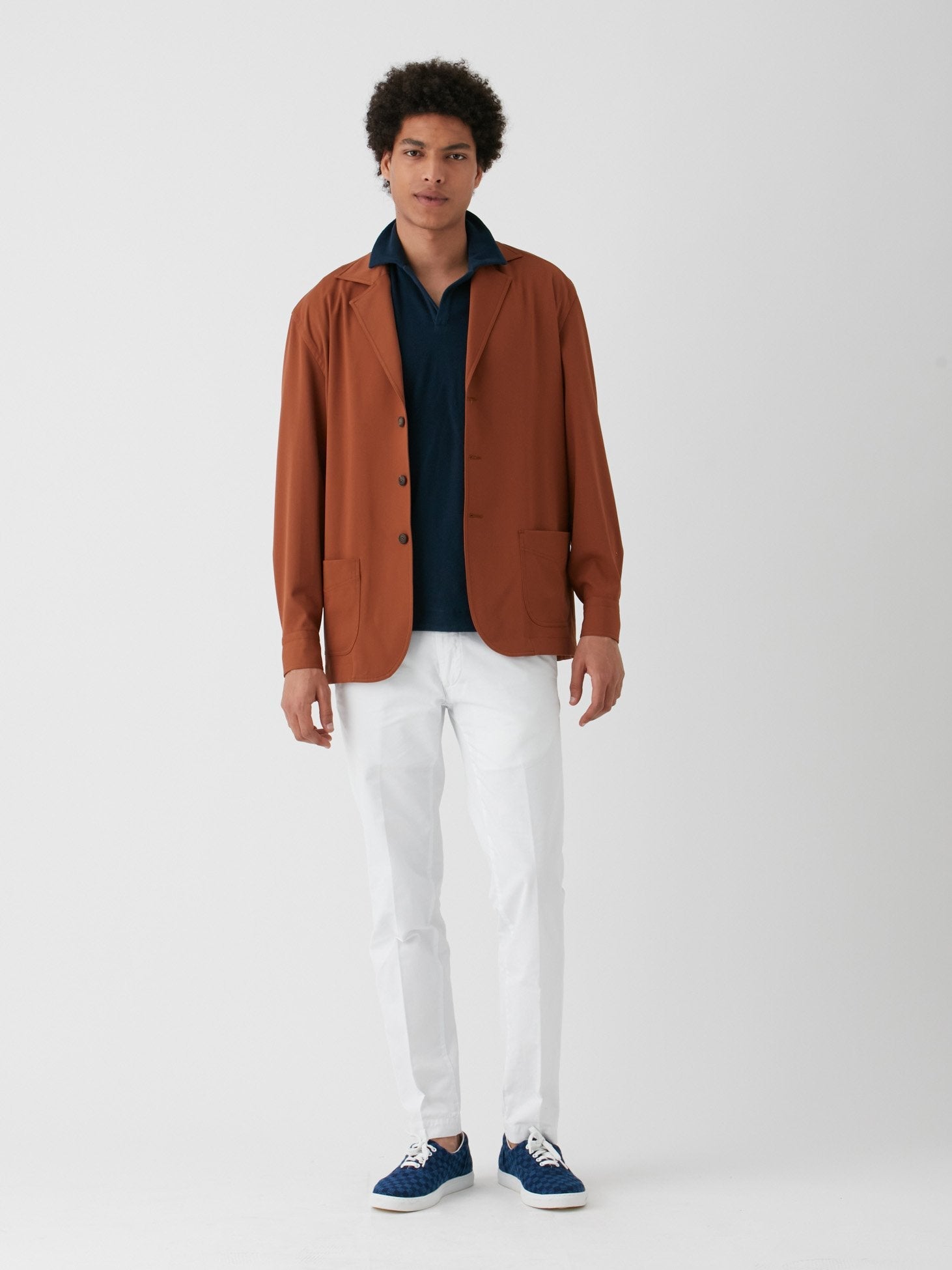 Aabigail Unlined Brown Overshirt Coats & Jackets