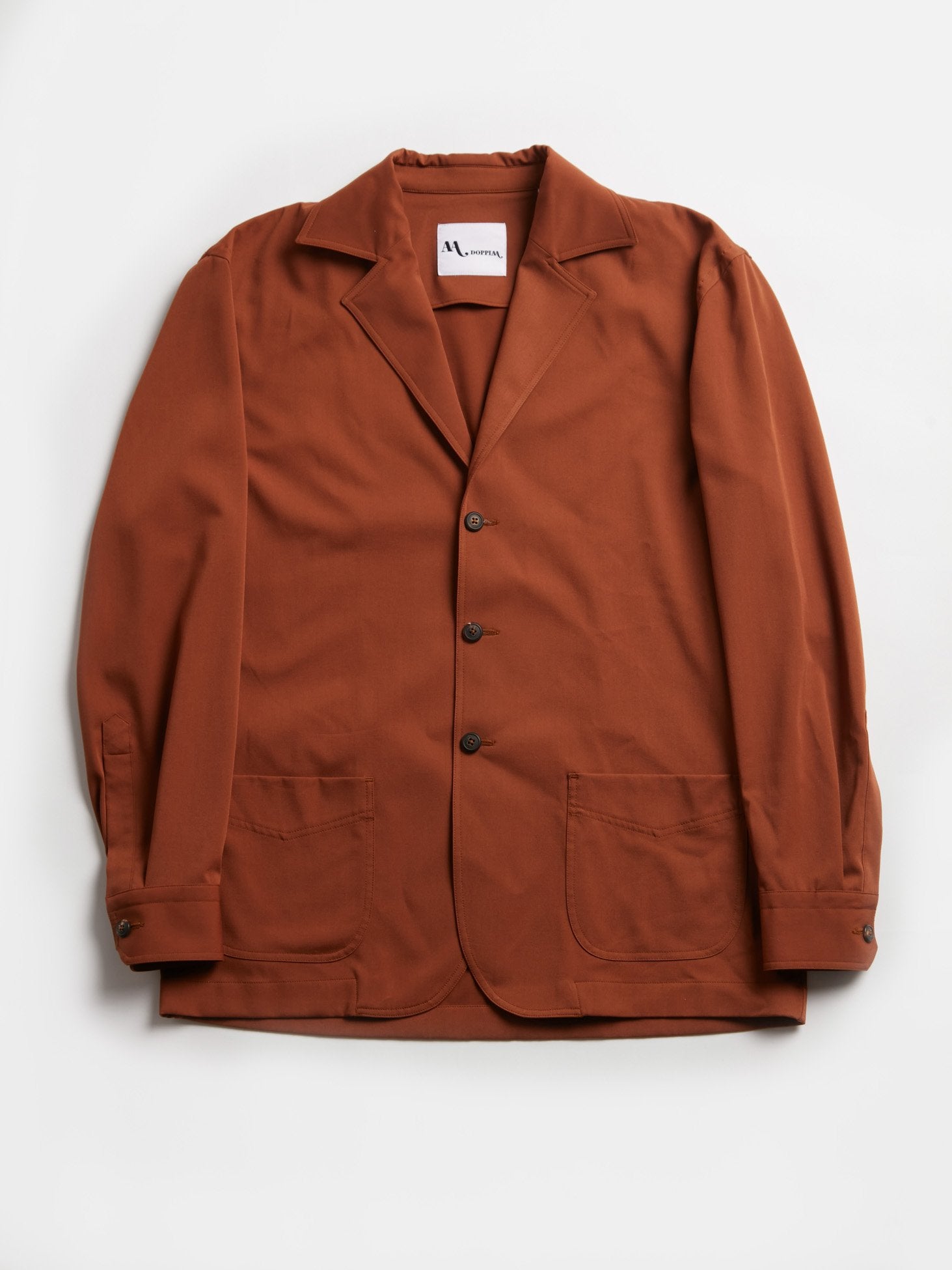 Aabigail Unlined Brown Overshirt Coats & Jackets
