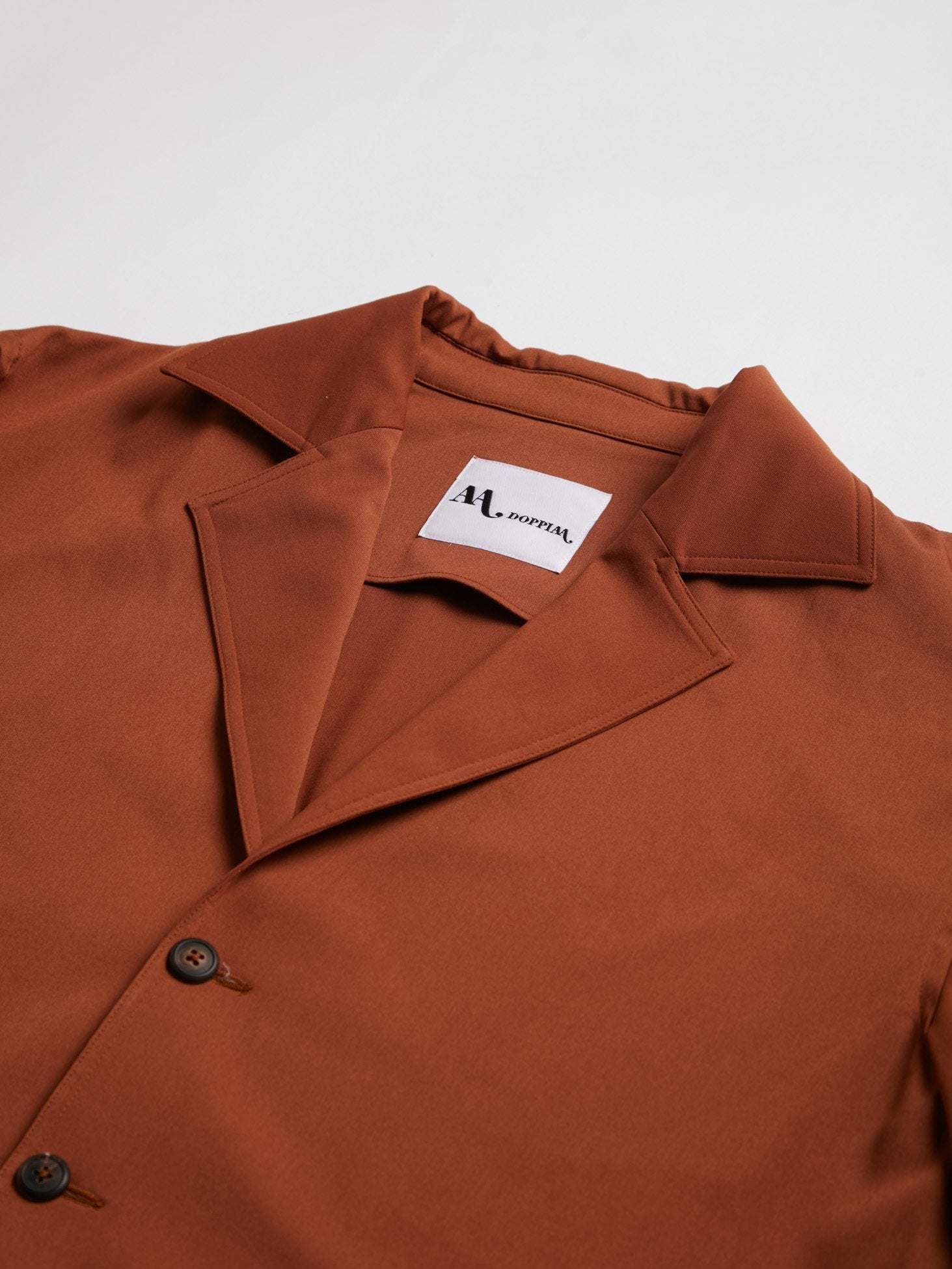 Aabigail Unlined Brown Overshirt Coats & Jackets