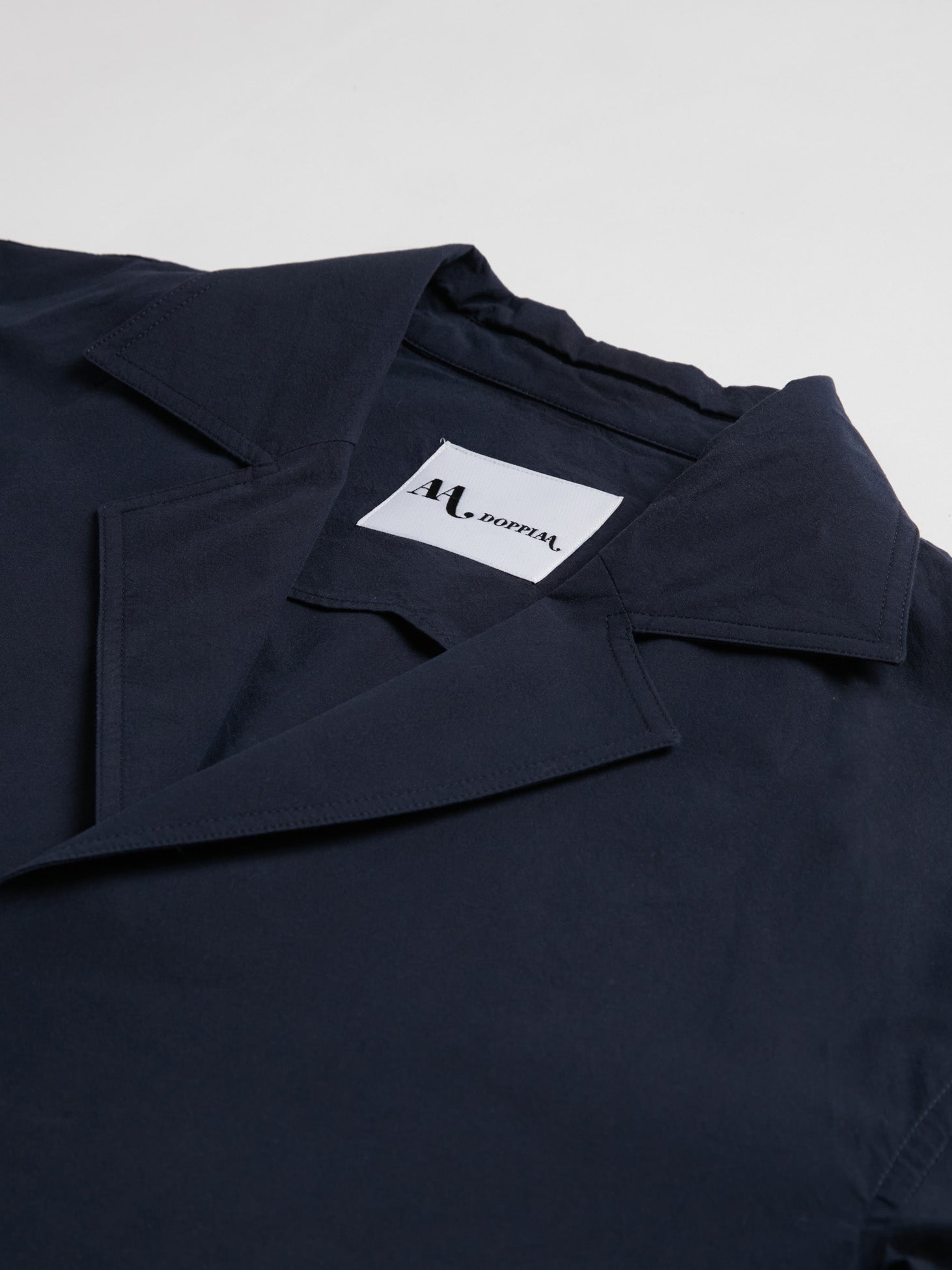 Aabigail Unlined Blue Shirt-Jacket Coats & Jackets