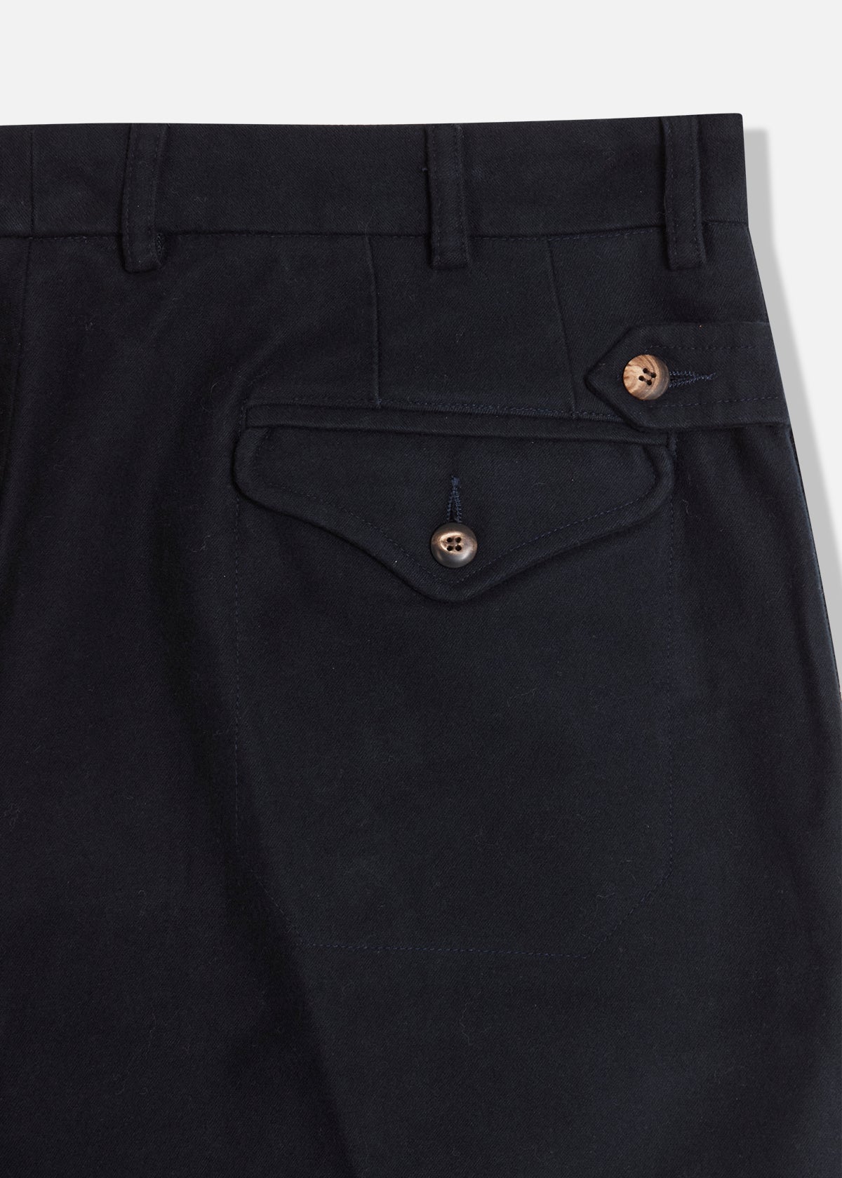 Aacapulco Cotton Trousers Navy