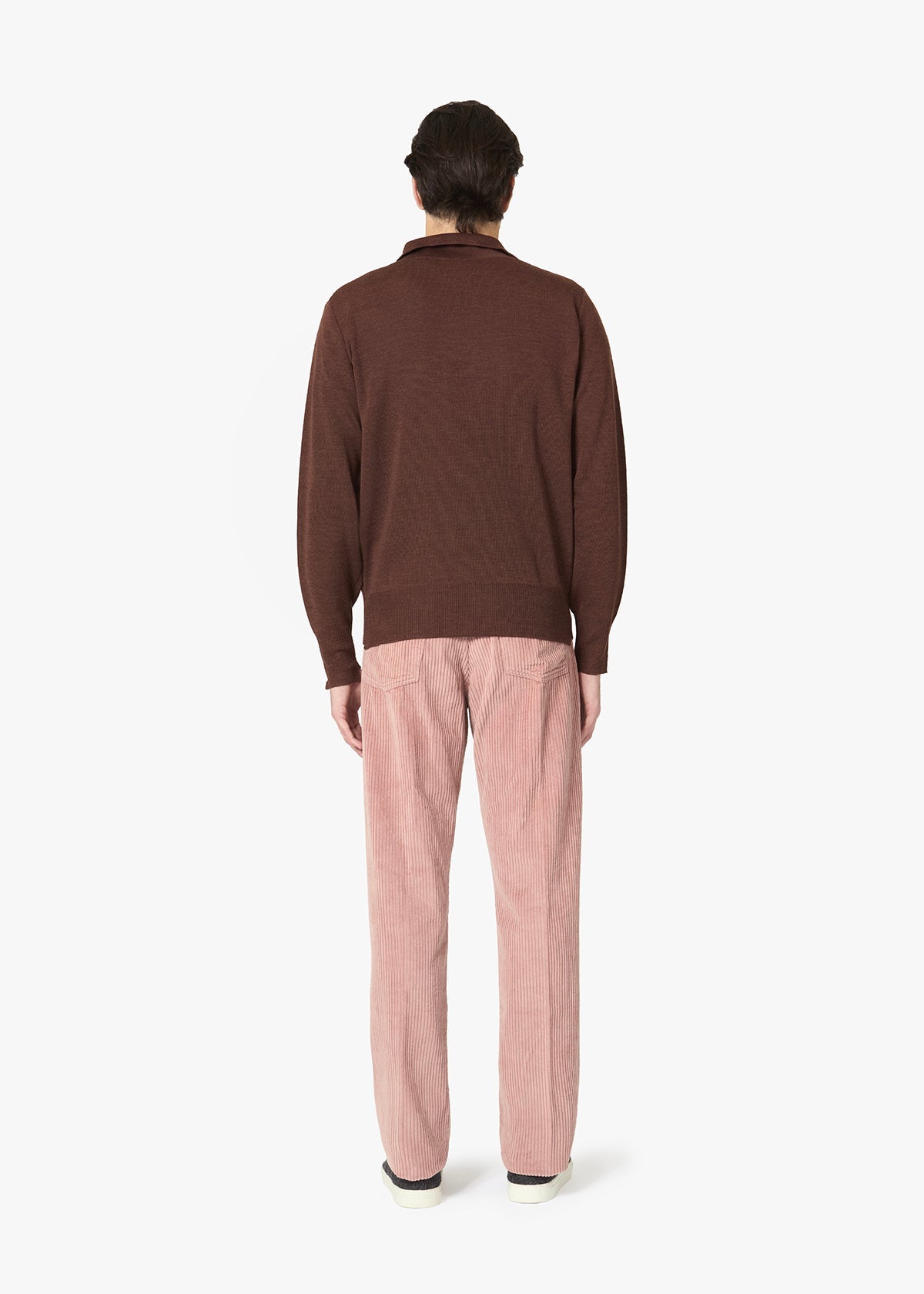 Aacero 5 Pockets Corduroy Trousers Pink