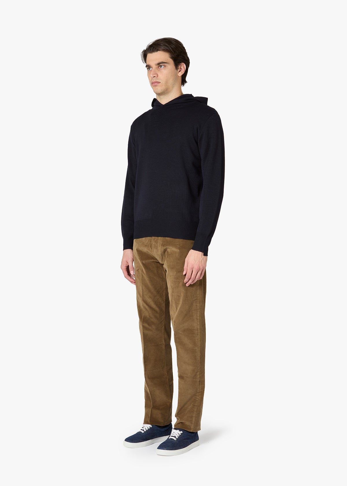 Aacero Cotton Velvet Trousers Beige