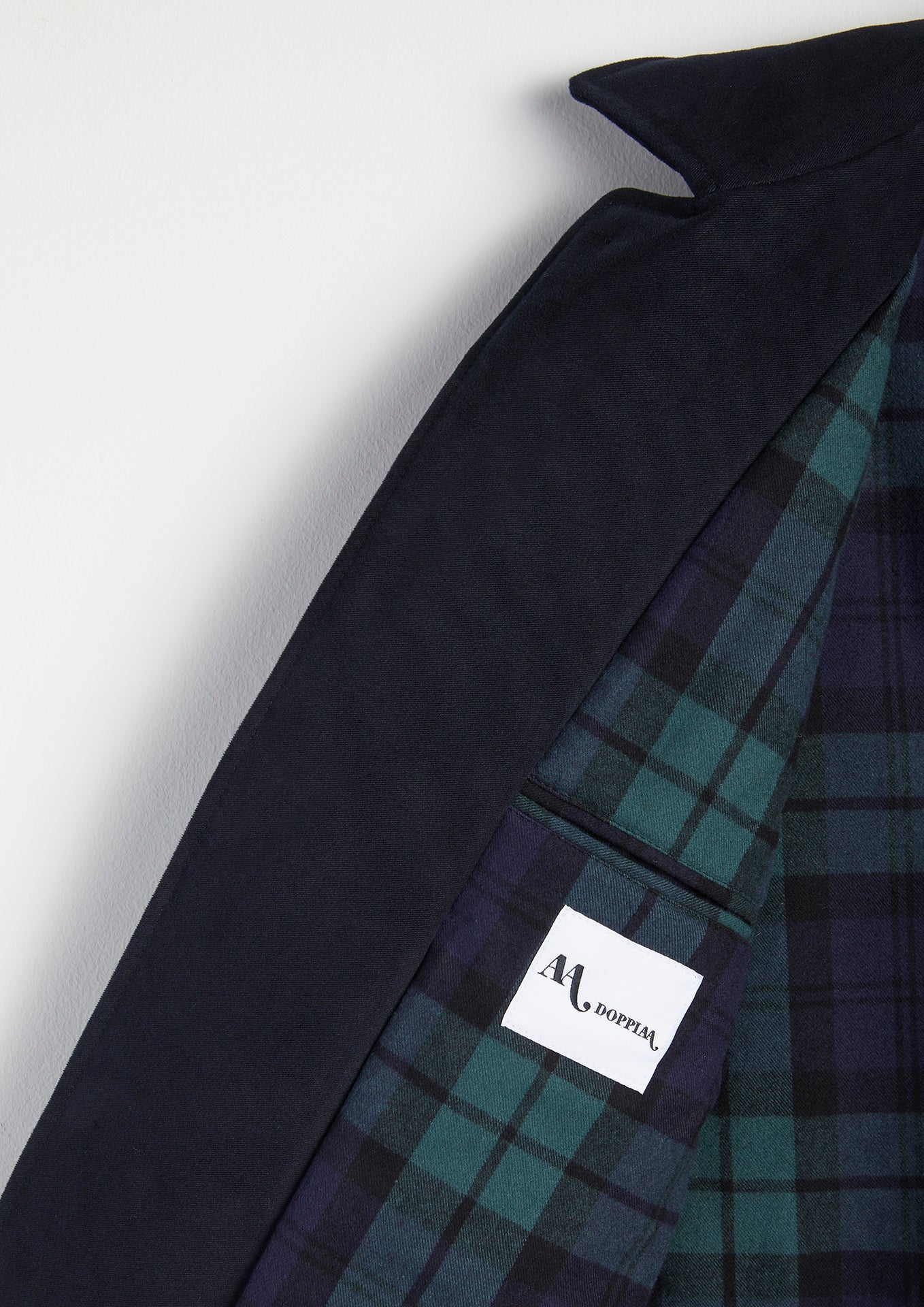 Aaderbale Navy Coats & Jackets